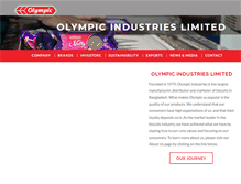 Tablet Screenshot of olympicbd.com